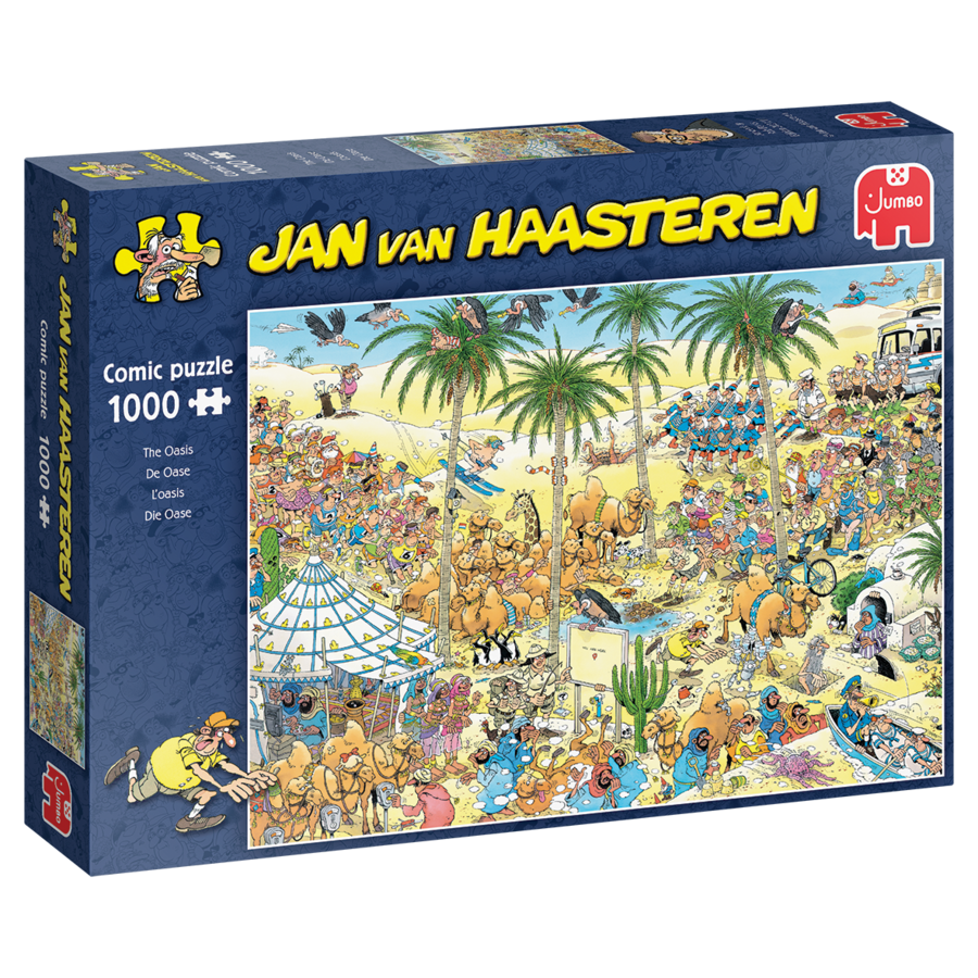 The Oasis -  Jan van Haasteren - 1000 pieces-3