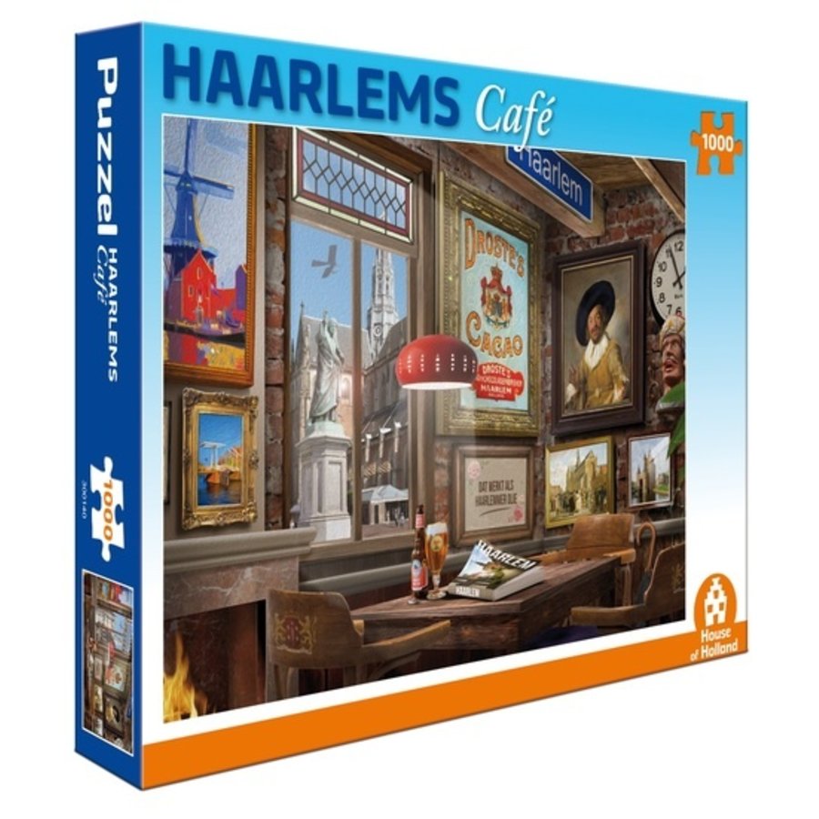 Haarlems Café - puzzle of 1000 pieces-1