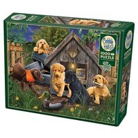 In the Doghouse  - puzzle of 1000 pieces