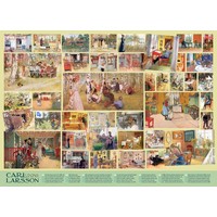 thumb-Het leven Carl Larsson - puzzel van 1000 stukjes-1