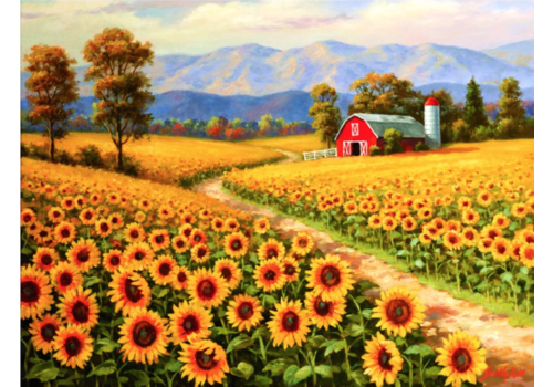  SUNSOUT Sunflowers in bloom - 300 XXL pieces 