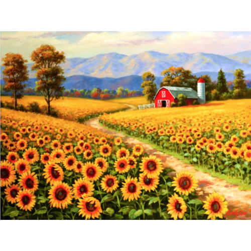  SUNSOUT Sunflowers in bloom - 300 XXL pieces 