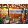 Ravensburger Coucher de soleil sur la plage - 500 pièces XL