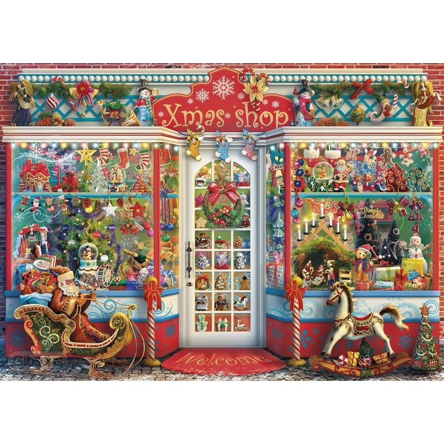 Emporium de Noël - puzzle de 1000 pièces-2