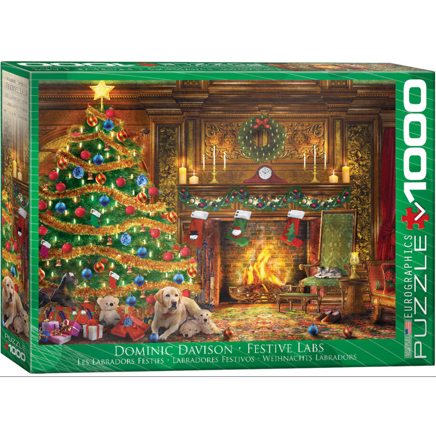 Festive Labs - 1000 pieces - jigsaw puzzle-1