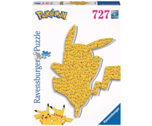 Ravensburger Pokemon Pikachu Shaped 727 Piece Puzzle