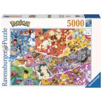 Ravensburger - Puzzle 5000 pièces - Pokémon Allstars - 16845 - Pour adultes  et enfants dès 14 ans - Premium Puzzle de qualité supérieure