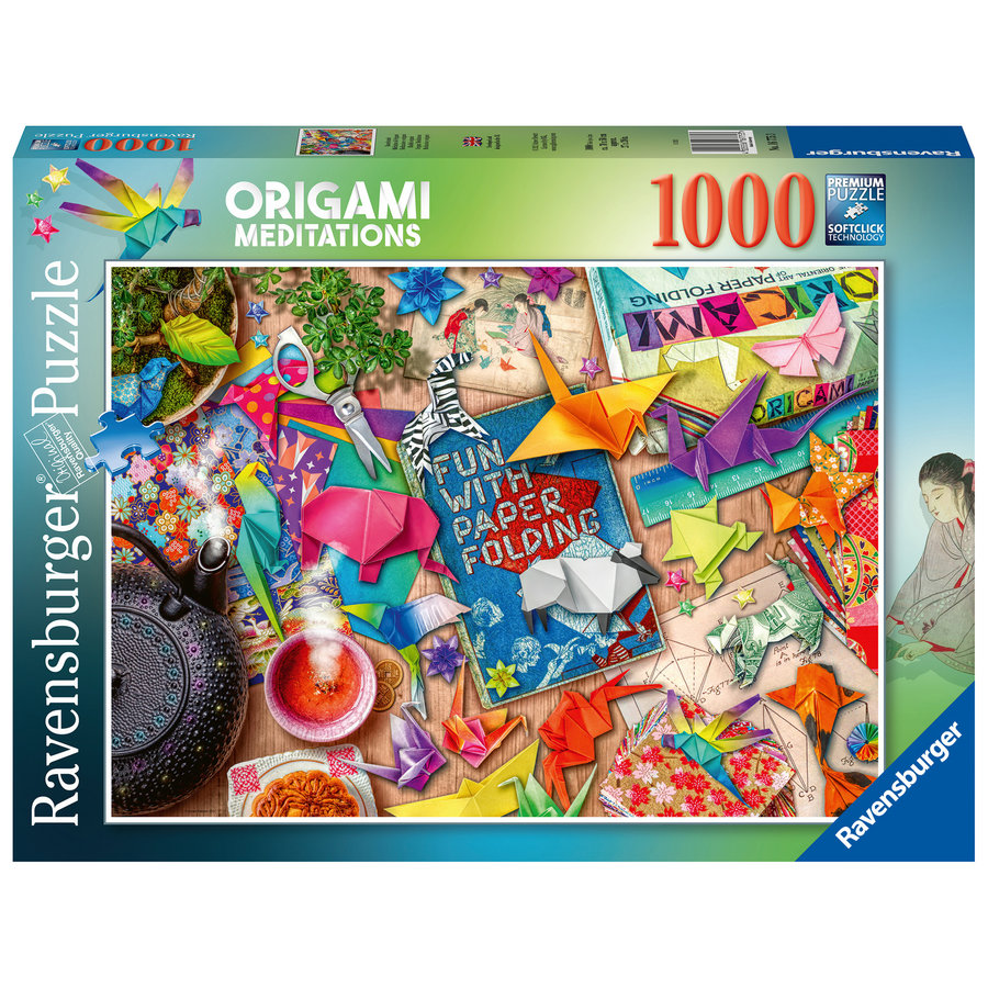 Méditations en origami - puzzle of 1000 pieces-1