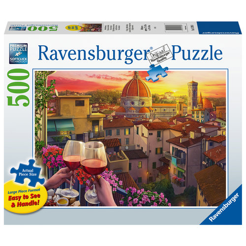  Ravensburger Cozy Wine Terrace - 500 pièces XL 