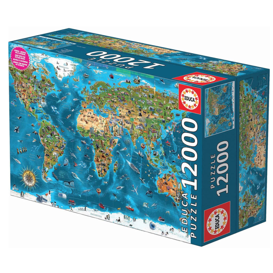 Wonders of the World - jigsaw puzzle of 12000 pieces-3