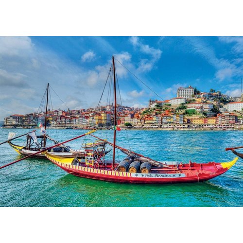  Educa Bateaux Rabelo, Porto - 1000 pièces 