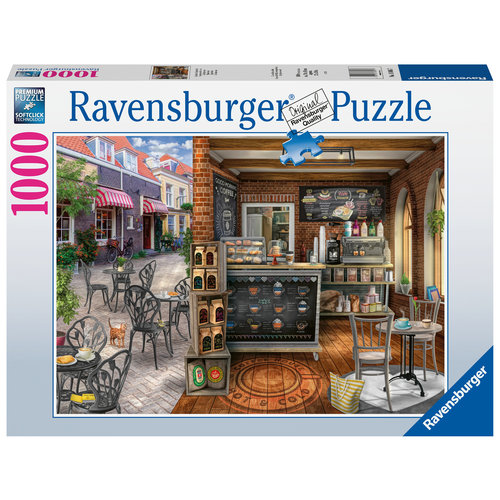  Ravensburger Charmant Café de rue - 1000 pièces 