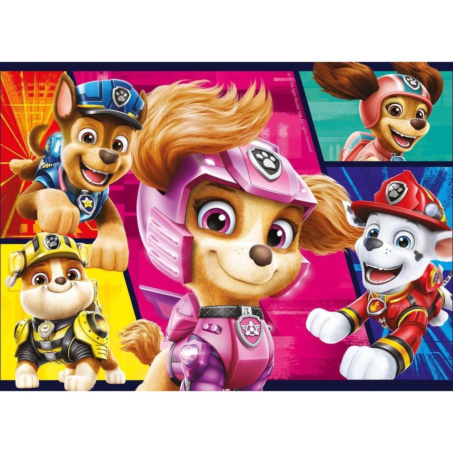 Paw Patrol the Movie  - 2 puzzels van 12 stukjes-2