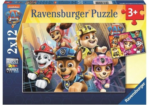 2 Puzzles - Pat' Patrouille - 24 Teile - RAVENSBURGER Puzzle