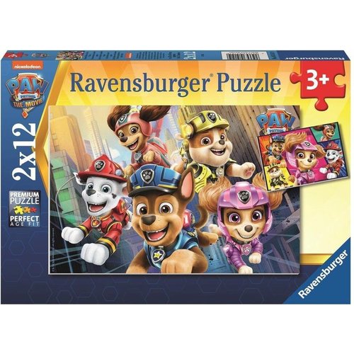  Ravensburger Paw Patrol the Movie - 2 x 12 pieces 