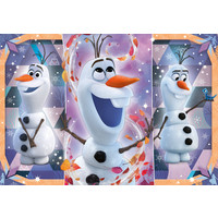 thumb-Frozen 2 - Olaf - 2 puzzles de 12 pièces-3