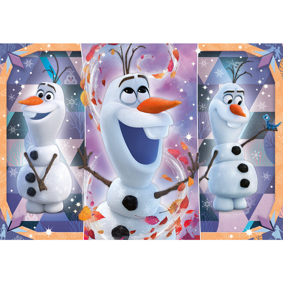 Frozen 2 - Olaf - 2 puzzles de 12 pièces-3