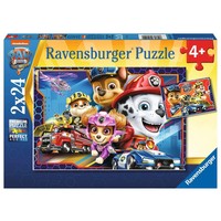 thumb-Paw Patrol The Movie - 2 puzzles of 24 pieces-1