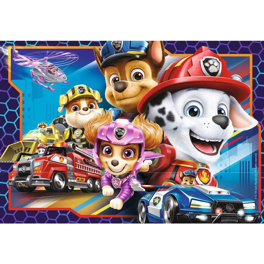 Paw Patrol The Movie - 2 puzzles of 24 pieces-2