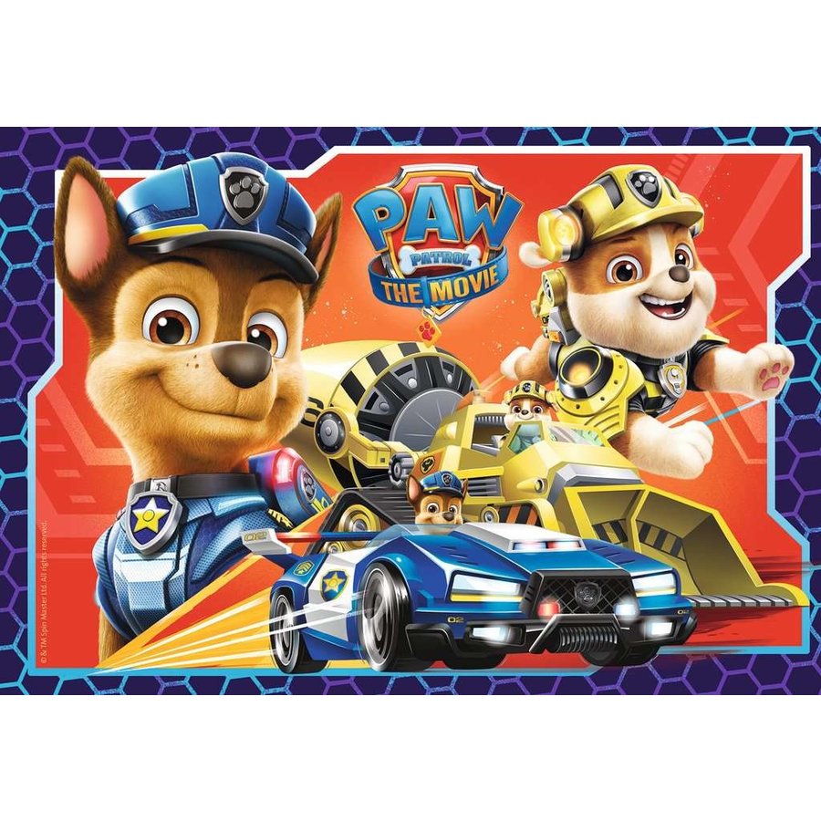 Paw Patrol The Movie - 2 puzzles of 24 pieces-3