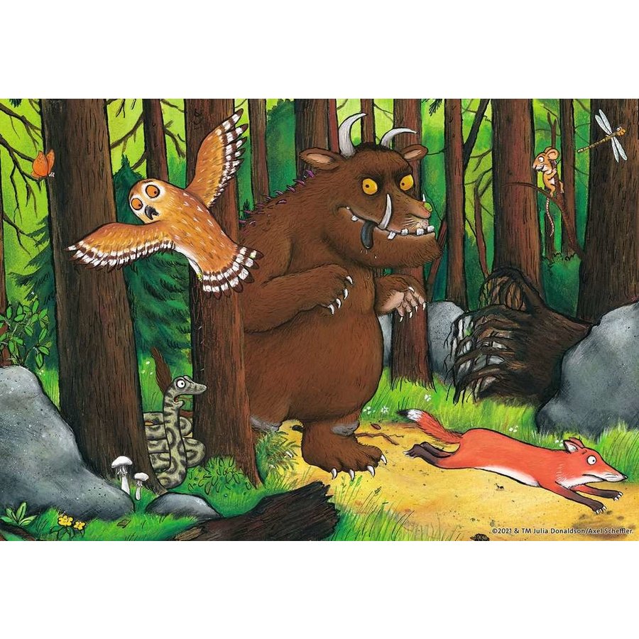 The Gruffalo - 2 puzzels van 24 stukjes-2