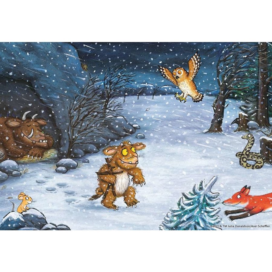 The Gruffalo - 2 puzzles of 24 pieces-3