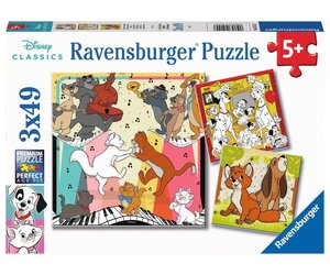 Ravensburger Everyone loves Mickey - 3 x 49 pieces - Puzzles123