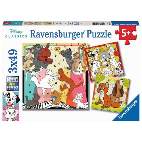  Ravensburger Disney Multiproperty  - 3 x 49 pieces 