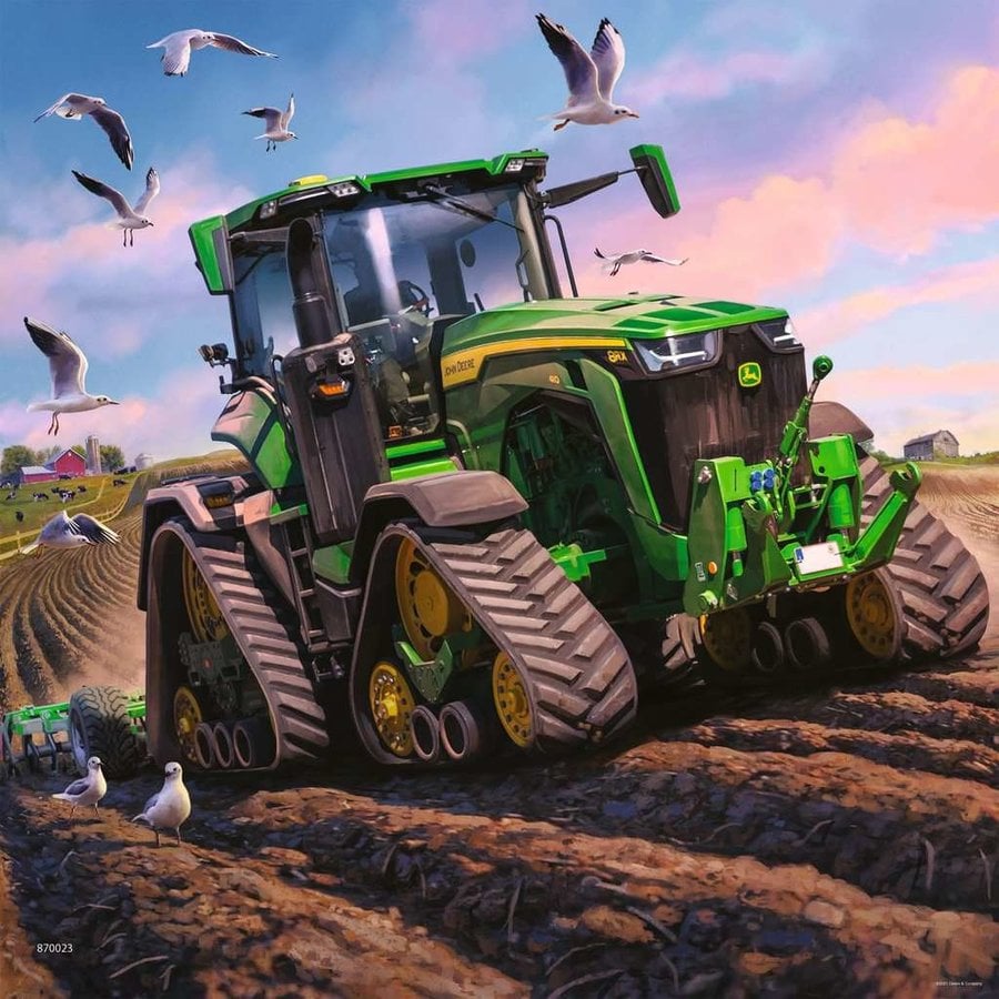 Seasons of John Deere - 3 puzzles of 49 pieces-3