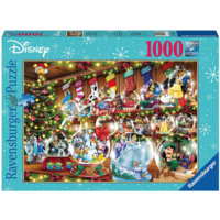 thumb-Disney - Sneeuwbollen kerst - 1000 stukjes-1