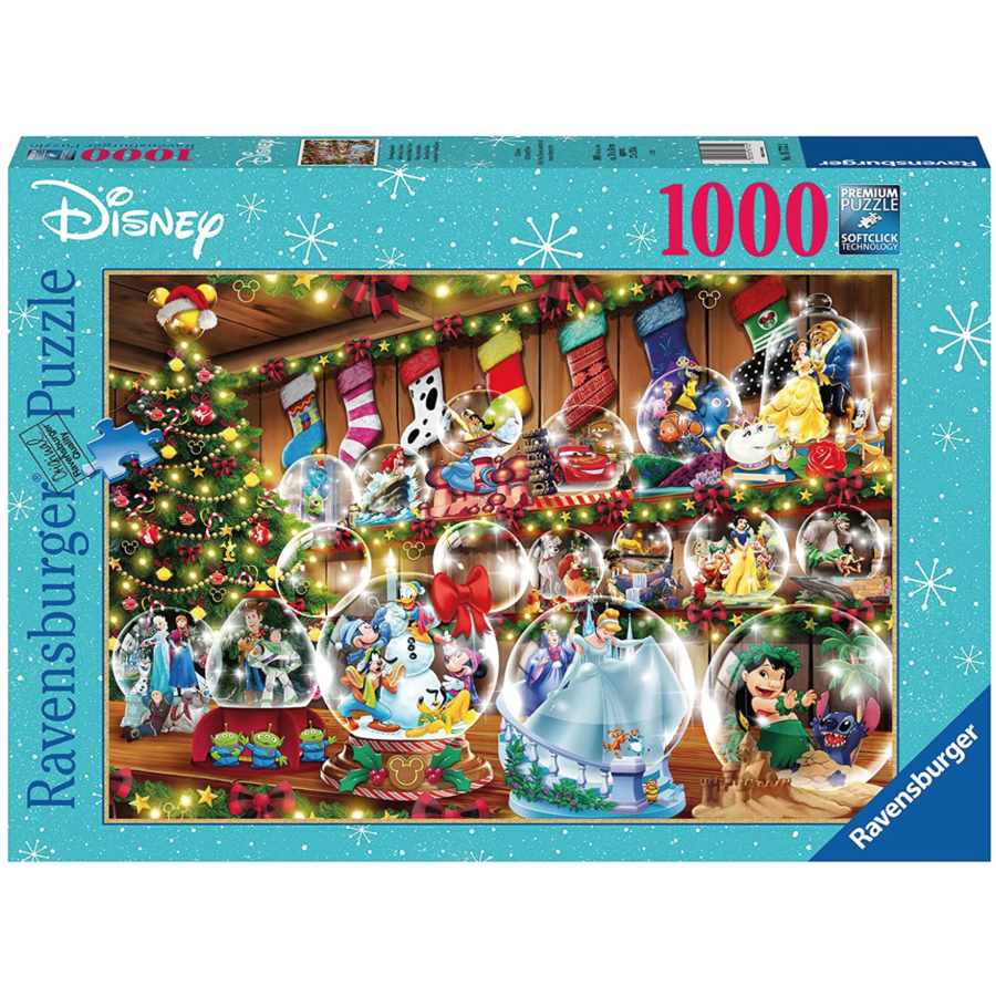 Disney Christmas Snowglobe Paradise - 1000 pièces-1