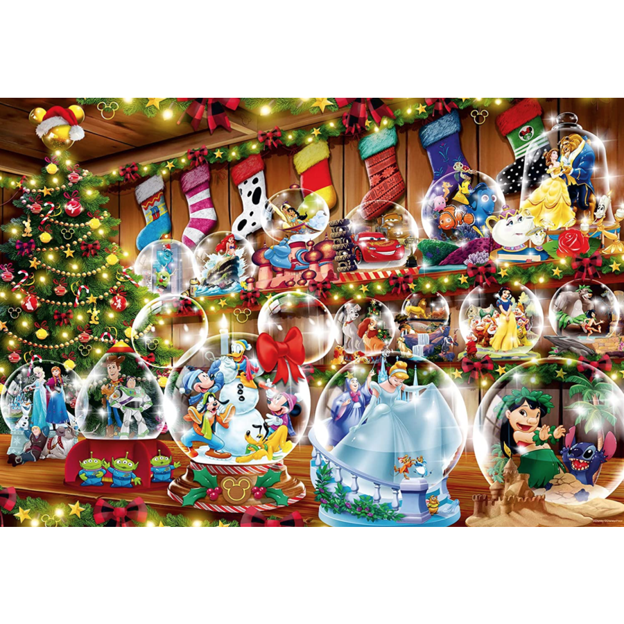 Disney - Sneeuwbollen kerst - 1000 stukjes-2