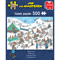 thumb-Rendier Race - Jan van Haasteren - puzzel van 500 stukje-1