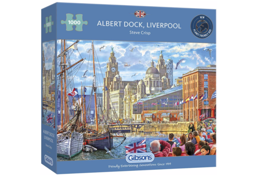  Gibsons Albert Dock in Liverpool - 1000 stukjes 