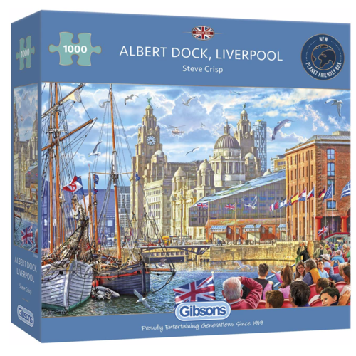 Gibsons Albert Dock in Liverpool  - 1000 pieces 