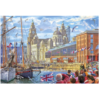 thumb-Albert Dock in Liverpool  - puzzel van 1000 stukjes-2