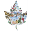 SUNSOUT Winter on the lake  - jigsaw puzzle of 1000 pieces