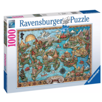 thumb-Geheimzinnig Atlantis - Legpuzzel  van 1000 stukjes-2