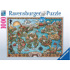 Ravensburger Mysterious Atlantis - Jigsaw puzzle of 1000 pieces