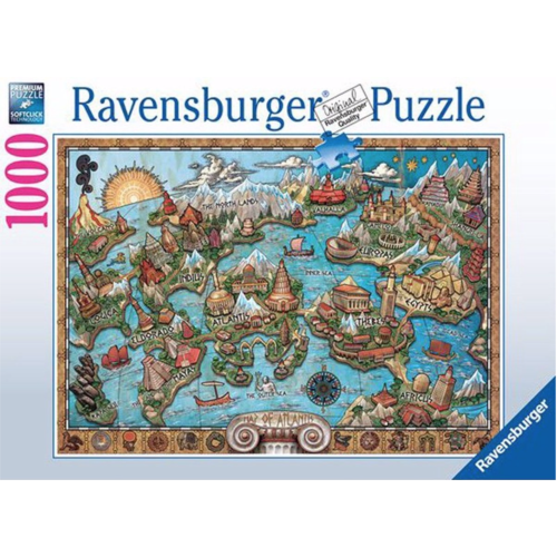  Ravensburger Geheimzinnig Atlantis - 1000 stukjes 