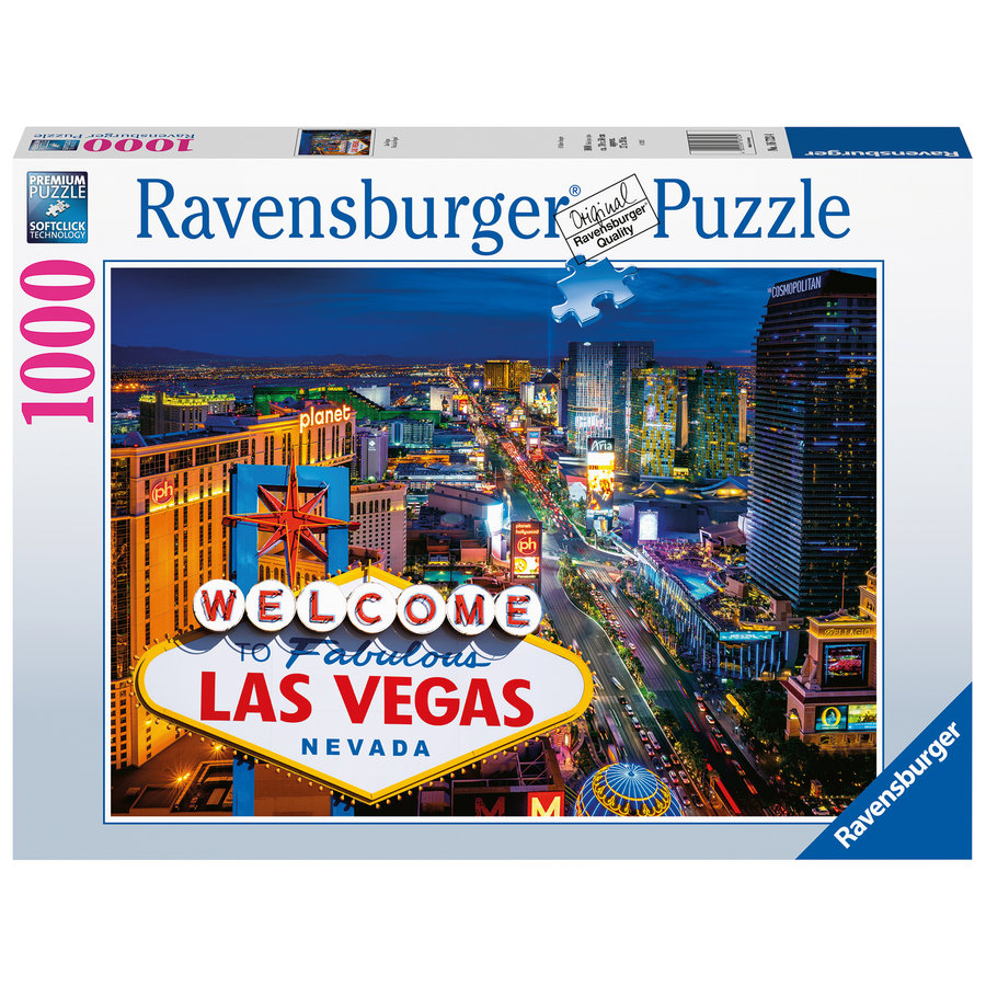 Fabulous Las Vegas - Jigsaw puzzle of 1000 pieces-2