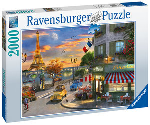 Romantic Promenade in Paris High Quality Collection Puzzle 500