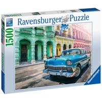 thumb-Cuba Cars - puzzel van 1500 stukjes-3