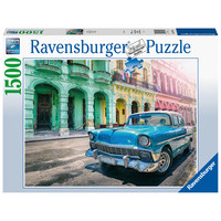 thumb-Cuba Cars - puzzel van 1500 stukjes-1