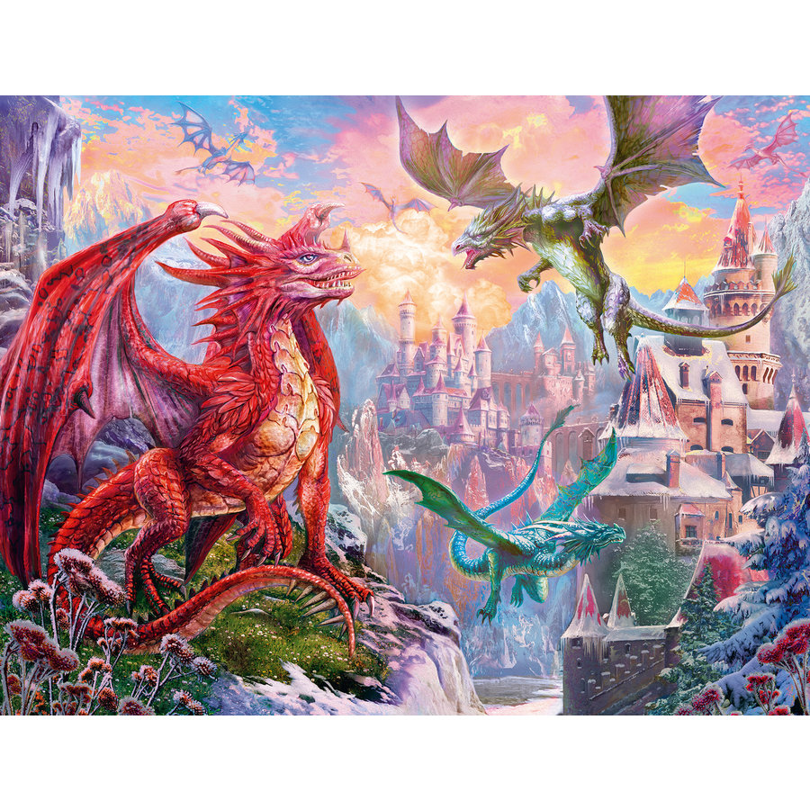 Le pays des dragons - puzzle de 2000 pièces-2