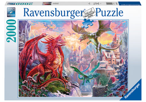  Ravensburger Le pays des dragons - 2000 pièces 