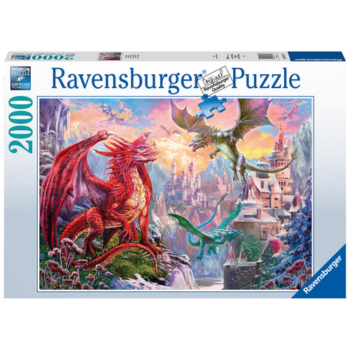  Ravensburger Le pays des dragons - 2000 pièces 