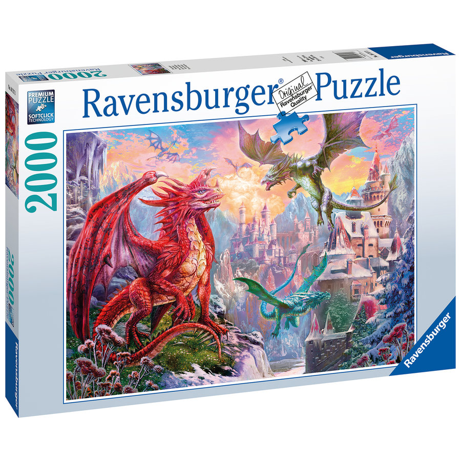 Le pays des dragons - puzzle de 2000 pièces-3