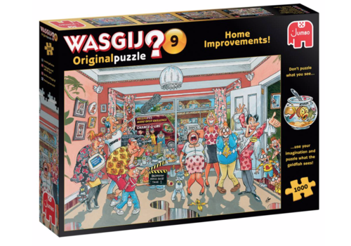  Jumbo Wasgij Original 9 - Home Improvements - 1000 pièces 