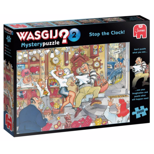  Jumbo Wasgij Mystery 2 - Stop the Clock! - 1000 stukjes 